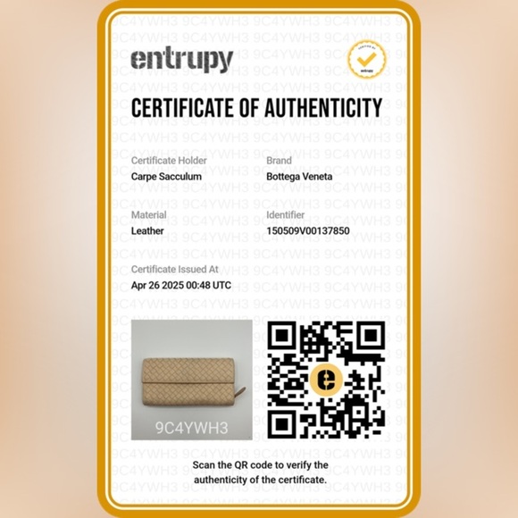 Bottega Veneta Wallet and unbranded chain for crossbody | Very Good Condition - Picture 12 of 12